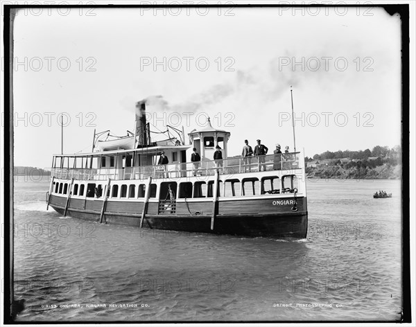 Ongiara, Niagara Navigation Co., between 1890 and 1901. Creator: Unknown.