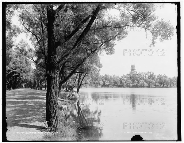 Eldridge Park, Elmira, N.Y., between 1890 and 1901. Creator: Unknown.