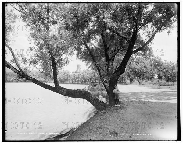 Eldridge Park, Elmira, N.Y., between 1890 and 1901. Creator: Unknown.