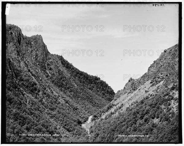 West from Dixville Notch, between 1890 and 1901. Creator: Unknown.