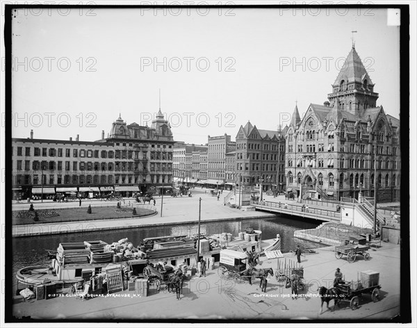 Clinton Square, Syracuse, N.Y., c1905. Creator: Unknown.