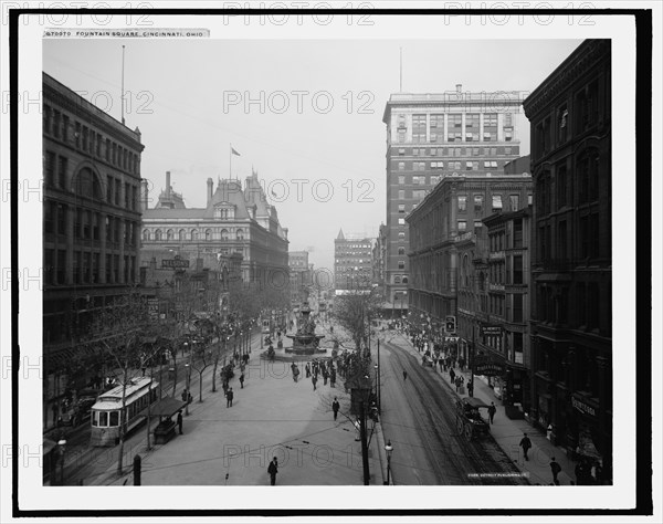 Fountain Square, Cincinnati, Ohio, c1907. Creator: Unknown.