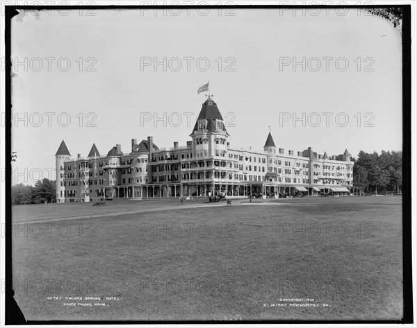 Poland Spring Hotel, South Poland, Maine, c1900. Creator: Unknown.