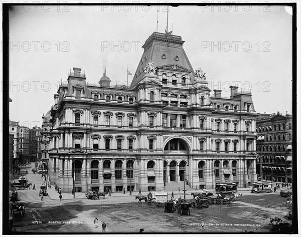 Boston post office, c1900. Creator: Unknown.