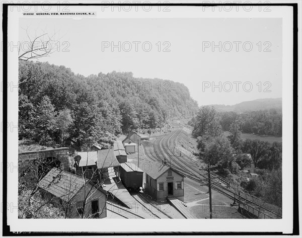 General view, Manunka Chunk, N.J., between 1890 and 1901. Creator: Unknown.