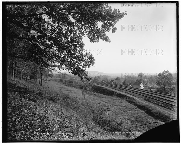 Huntley, N.J., looking north, between 1890 and 1901. Creator: Unknown.