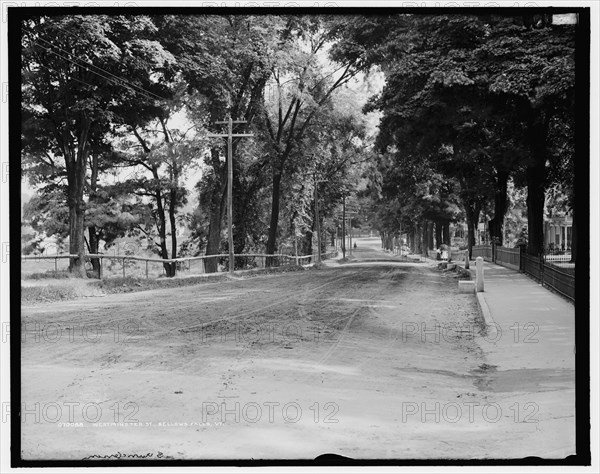 Westminster St. Street, Bellows Falls, Vt., c1907. Creator: Unknown.