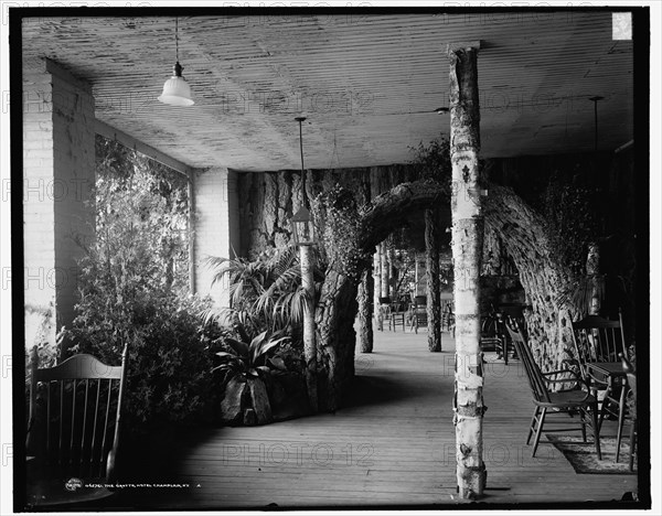 The Grotto, Hotel Champlain, N.Y., between 1900 and 1910. Creator: Unknown.