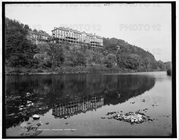 Kittatinny Hotel i.e. House, Delaware Water Gap, c1900. Creator: Unknown.