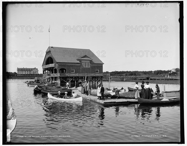 Club house, Kennebunkport, Maine, between 1890 and 1901. Creator: Unknown.