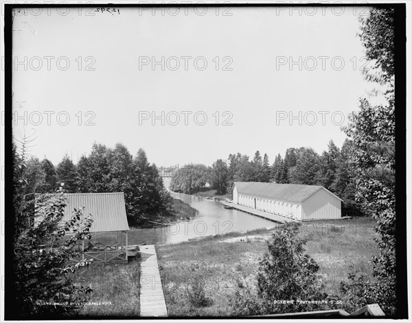 On old river, Charlevoix, between 1890 and 1901. Creator: Unknown.