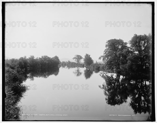 Otter Creek, Rutland, looking east, between 1900 and 1906. Creator: Unknown.