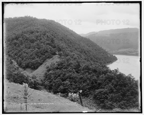 Hinton and the New River, W. Va., 1913 Nov. Creator: Unknown.