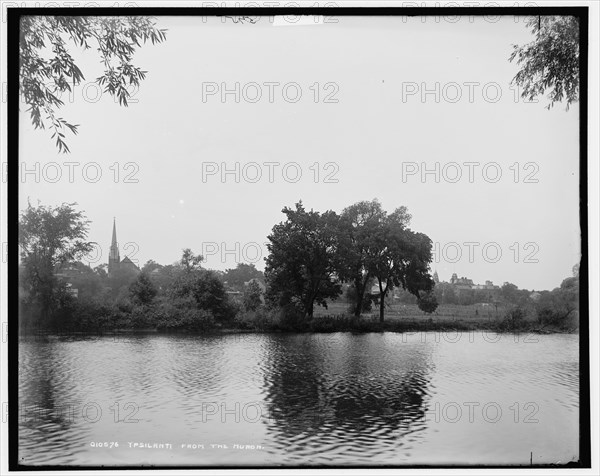 Ypsilanti from the Huron, between 1901 and 1906. Creator: Unknown.