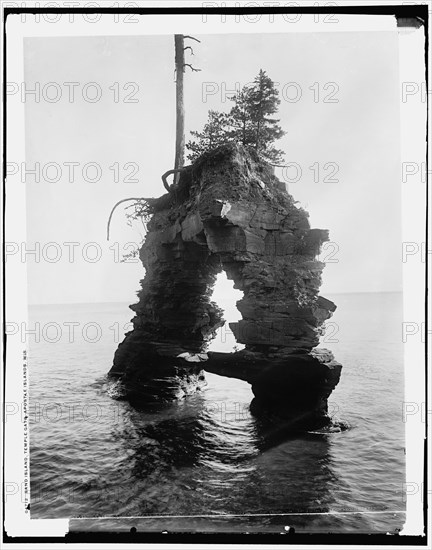 Sand Island, Temple Gate, Apostle Islands, Wis., c1898. Creator: Unknown.