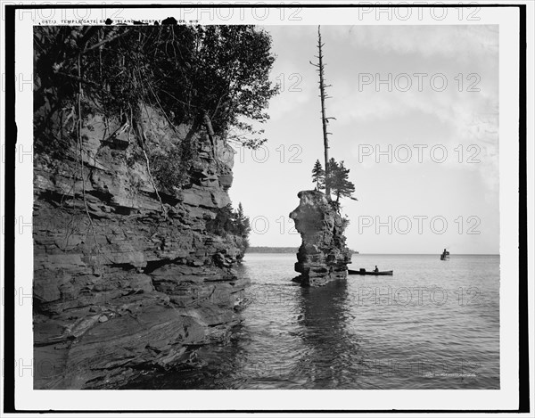 Temple Gate, Sand Island, Apostle Islands, Wis., between 1880 and 1889. Creator: Unknown.