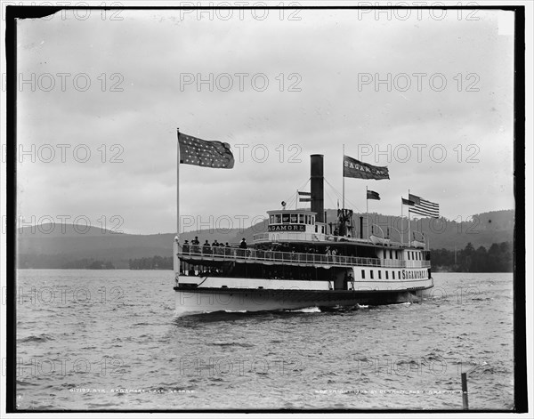 Str. Sagamore, Lake George, c1904. Creator: Unknown.