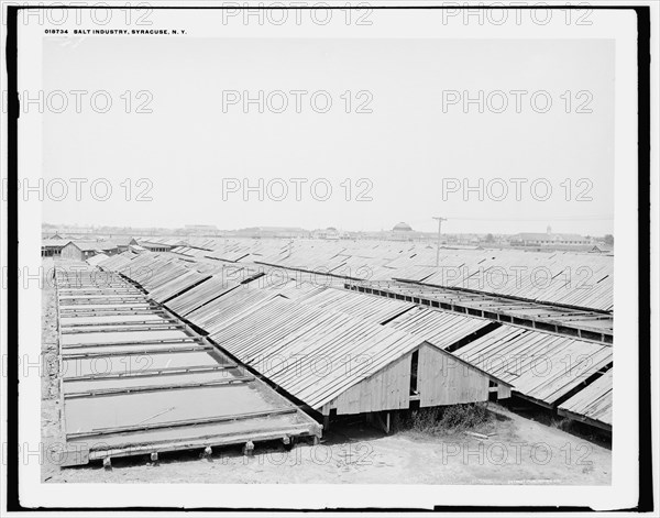 Salt industry, Syracuse, N.Y., (1905?). Creator: Unknown.