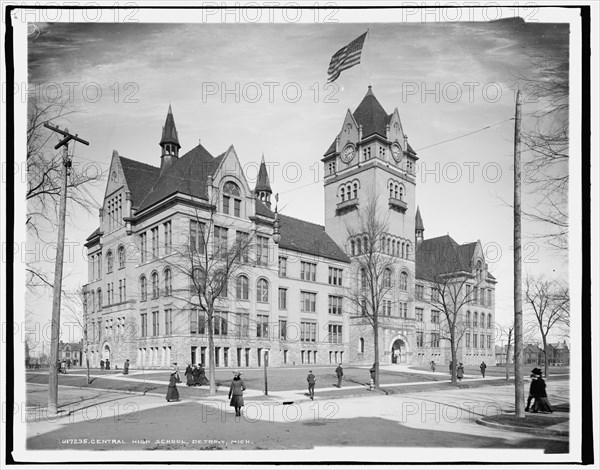 Central High School, Detroit, Mich., c1904. Creator: Unknown.