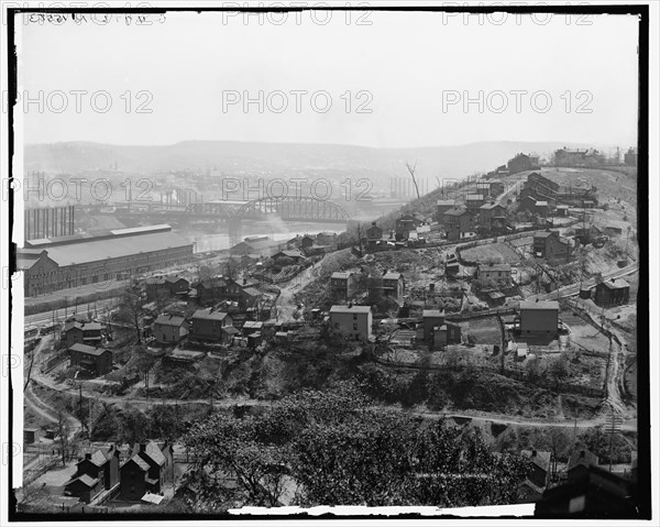 Homestead Steel Works, Homestead, Pa., between 1900 and 1910. Creator: Unknown.