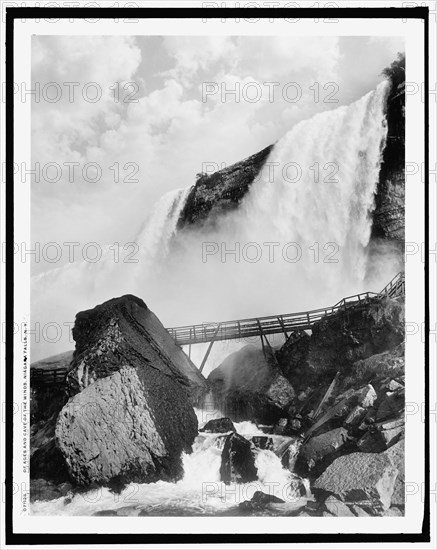 Rock of Ages and Cave of the Winds, Niagara Falls, N.Y., c1908. Creator: Unknown.