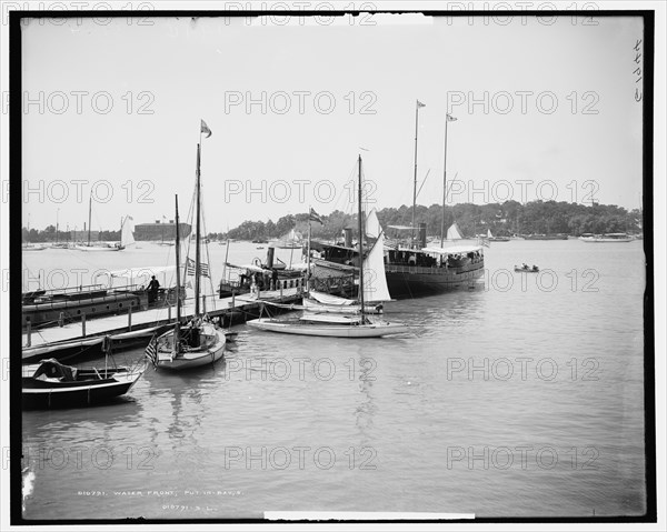 Water front, Put-in-Bay, Ohio, c1904. Creator: Unknown.