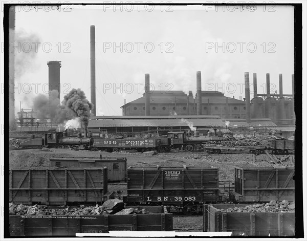 Tennessee Coal, Iron & Railroad Co.'s furnaces, Ensley, Alabama, c1906. Creator: Unknown.