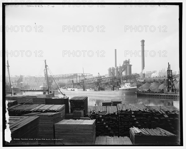 Federal Wire and Steel Co.'s plant, Cleveland, Ohio, c1905. Creator: Unknown.