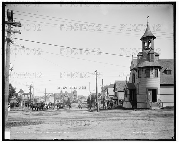 Old Orchard Street, Old Orchard, Me., between 1900 and 1906. Creator: Unknown.