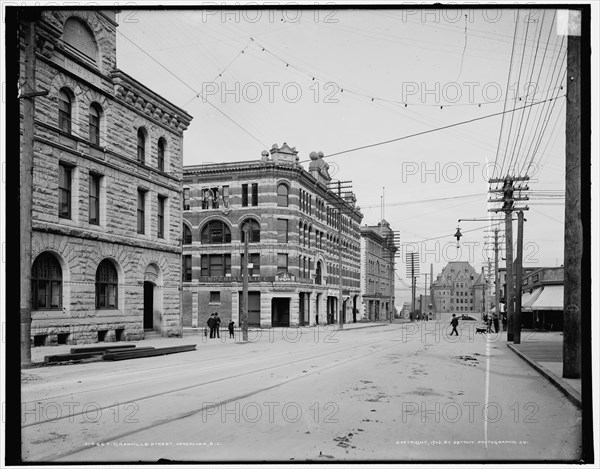 Granville Street, Vancouver, B.C., c1902. Creator: Unknown.