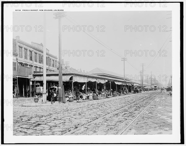 French Market, New Orleans, Louisiana, c1900. Creator: Unknown.