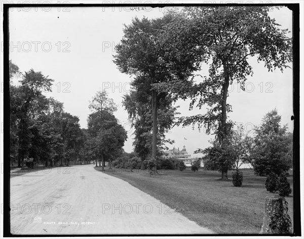 Belle Isle Park, Detroit, between 1890 and 1901. Creator: Unknown.