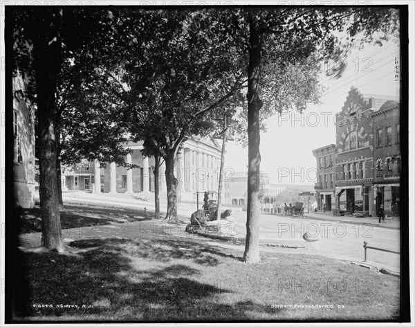 Newton, N.J., between 1890 and 1901. Creator: Unknown.