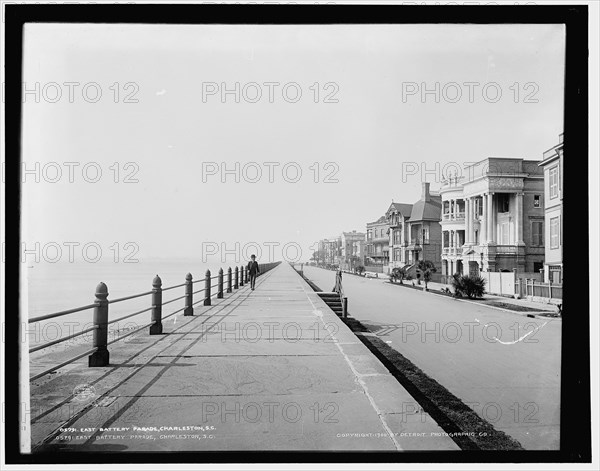 East Battery, Charleston, S.C., c1900. Creator: Unknown.