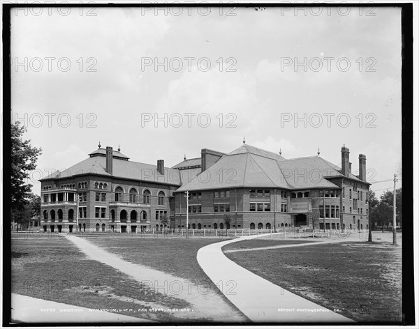 Waterman Gymnasium, U. of M., Ann Arbor, Michigan, between 1890 and 1901. Creator: Unknown.