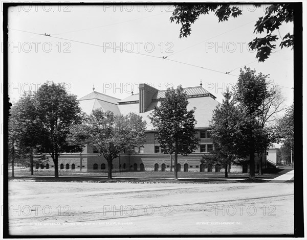 Waterman Gymnasium, U. of M., Ann Arbor, Michigan, between 1890 and 1901. Creator: Unknown.