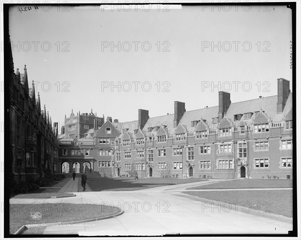 Dormitories, U. of Pa., Philadelphia, Pa., c1908. Creator: Unknown.