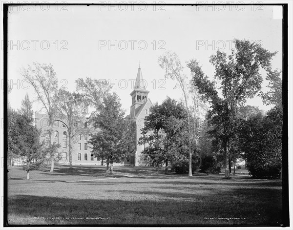 University of Vermont, Burlington, Vt., between 1900 and 1906. Creator: Unknown.