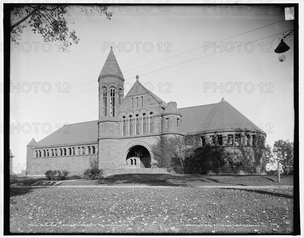 Billings Library, University of Vermont, c1902. Creator: Unknown.