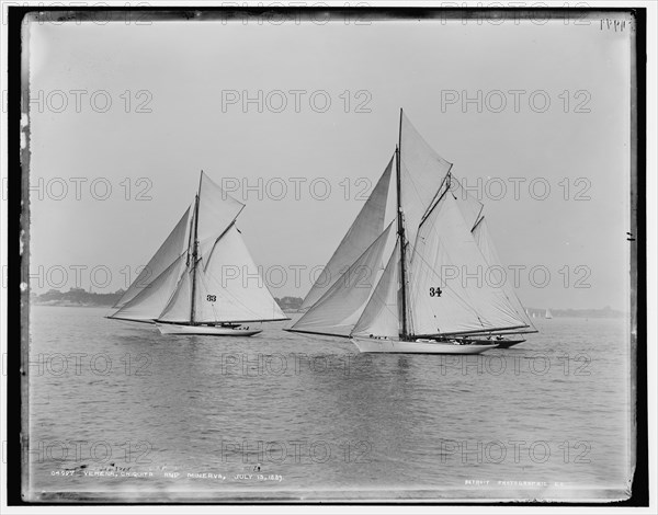 Verena, Chiquita, and Minerva, 1889 July 13. Creator: Unknown.