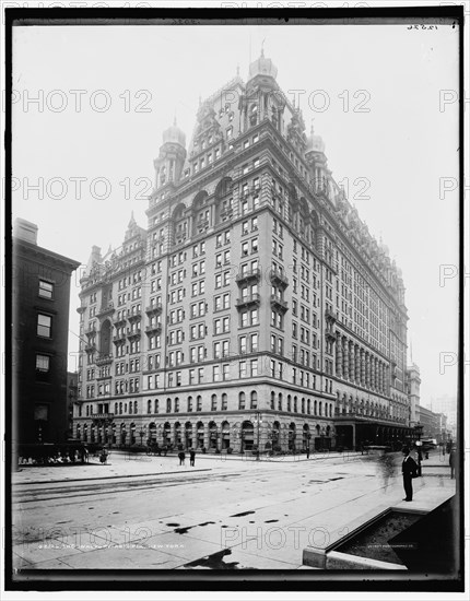 The Waldorf-Astoria, New York, c1900. Creator: Unknown.