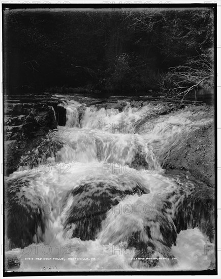 Red Rock Falls, Henryville, Pa., between 1890 and 1901. Creator: Unknown.