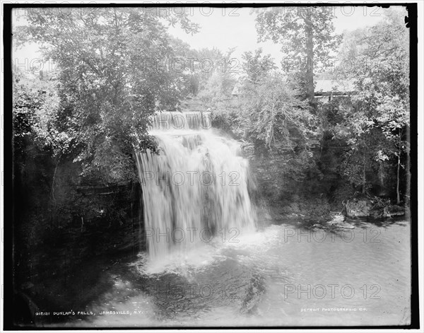 Dunlap's Falls, Jamesville, N.Y., between 1890 and 1901. Creator: Unknown.