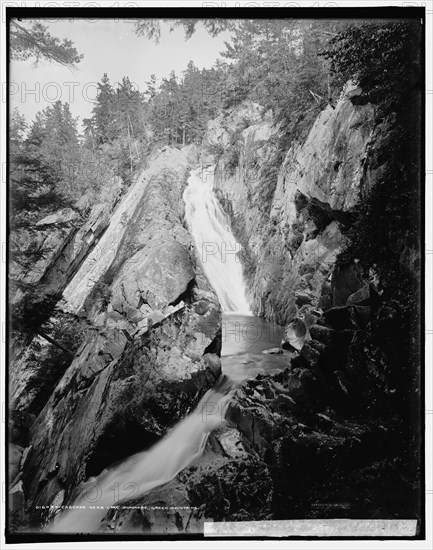 Cascade near Lake Dunmore, Green Mountains, between 1900 and 1906. Creator: Unknown.