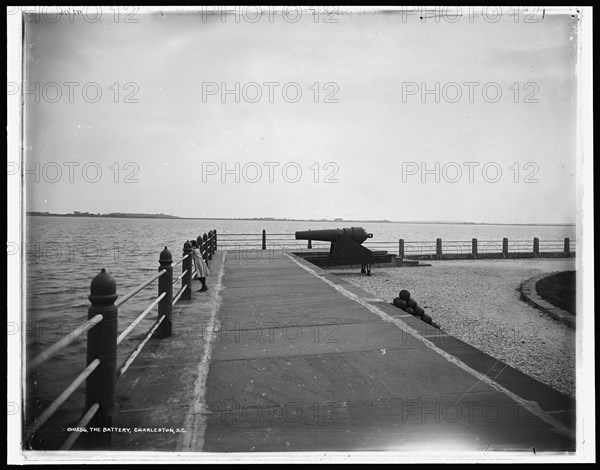 Battery, Charleston, S.C., c1901. Creator: Unknown.