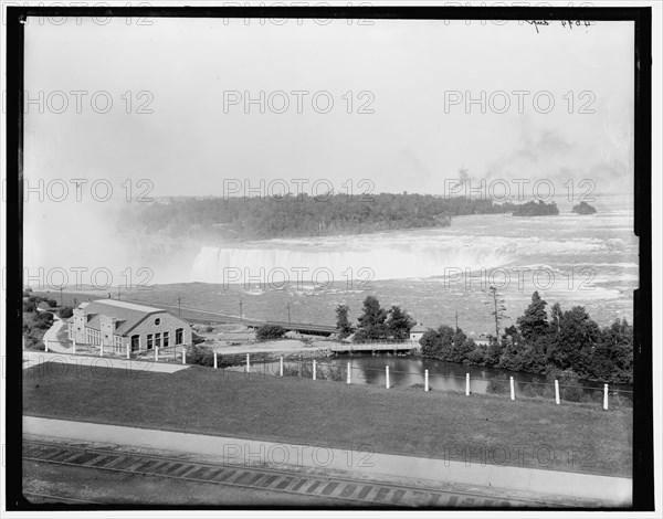 Falls from Falls View, Niagara Falls, N.Y., between 1880 and 1899. Creator: Unknown.