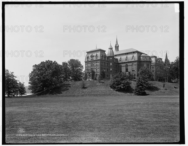 East end of main building, Wellesley, c1900. Creator: Unknown.