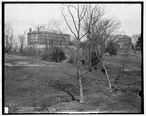 The Western College, Oxford, Ohio, between 1900 and 1906. Creator: Unknown.