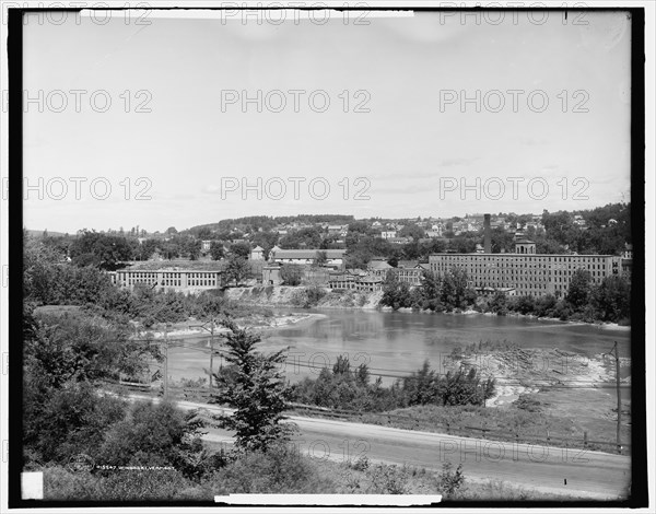 Winooski, Vermont, showing American Woolen Mills, c1907. Creator: Unknown.