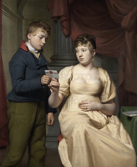 The Love Letter, 1808. Creator: Willem Bartel van der Kooi.